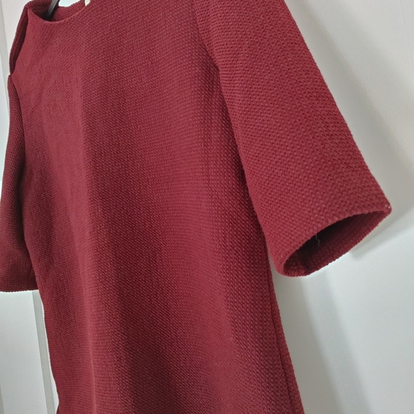 Zara Maroon knit top - Picture 3 of 6
